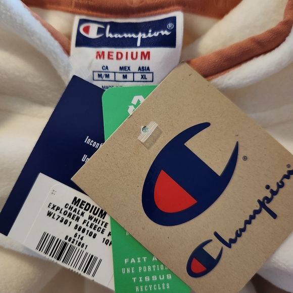 Champion Chalk White Explorer Fleece - Picture 4 of 5